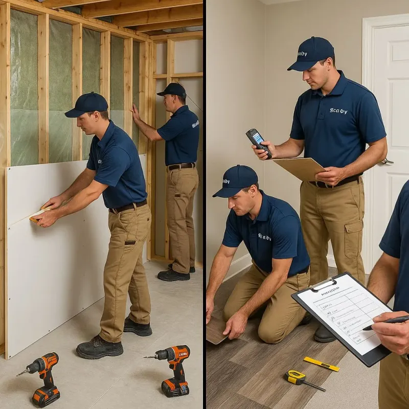 Repairs and Reconstruction process in Cary, NC